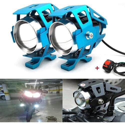 Newest Motorcycle Headlight U5 Led Spotlight Auxiliary Lamps For Yamaha WR450F WR250R WR250X WR450 wr 450 f SEROW 225 250