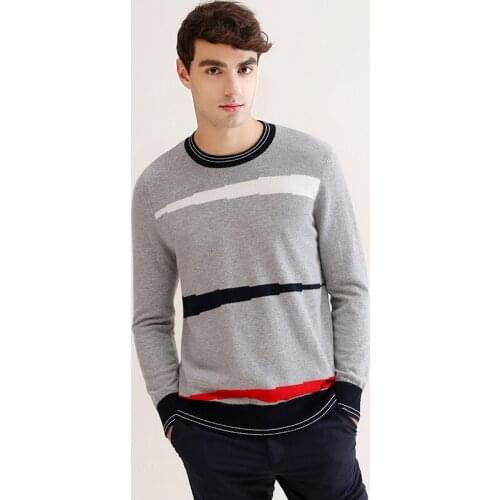 ZHILI 2018 New Autumn Winter O-Neck Pullover Cashmere Sweater