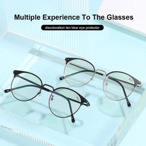 Fashion Blue Light Blocking Glasses Unisex Clear Lens Computer Goggles Spectacles Eyeglasses Men Anti Blue Light Gaming Glasses