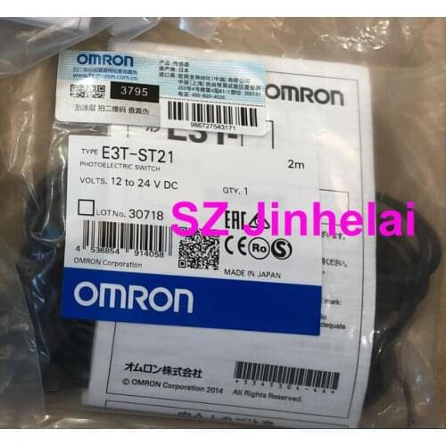 OMRON E3T-ST21 Authentic original Photoelectric switch 2M 12-24VDC