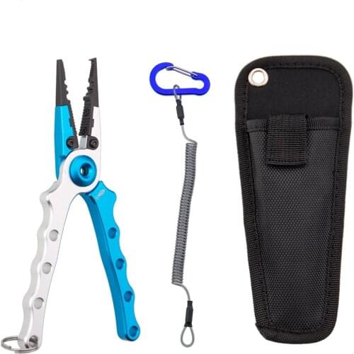 Stainless Steel Fishing Pliers For Install Fishing Hooks And Split Ring Cutting Fishing Line Gear Hook Recover Cutter Line