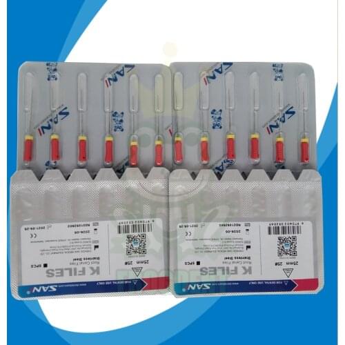 Dentistry Clinic Rotary Instruments Endodontic Treatment Endo File K File Path Stainless Steel / Root Canal File Endodontics