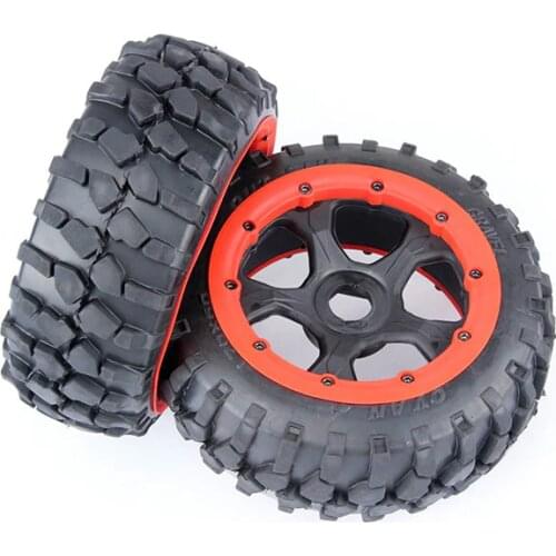 Four Generation Wheel Hub Gravel Front or Rear Tire Assembly for 1/5 Hpi Rovan Km Baja 5b Rc Car Parts