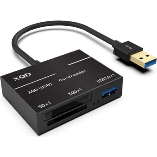 USB 3.0 / Type C USB C XQD SD Card Reader 500MB/s High Speed Camera Kit Adapter