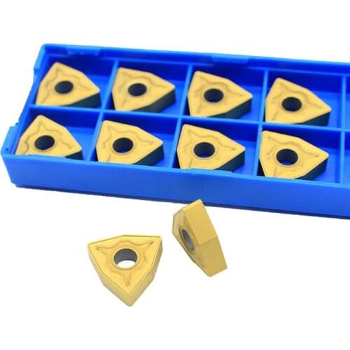 10pcs WNMG080408 HM NC3020 CNC Carbide Insert Turning Tools WNMG080408 HM NC3020 For Steel processing