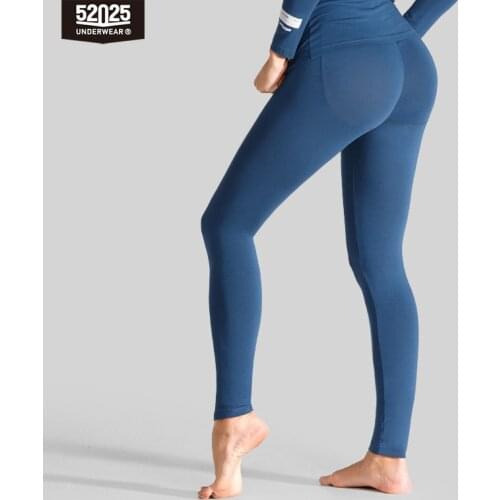 52025 Women Thermal Push Up Leggings Sporty Hip Lifting Thermal Underwear Bottoms Cotton Modal Breathable Thermo Leggings