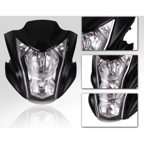 Motorcycle accessories headlamp cover headlamp assembly headlamp for Kawasaki ER-6N ER6N 2012 13 14 15 2016
