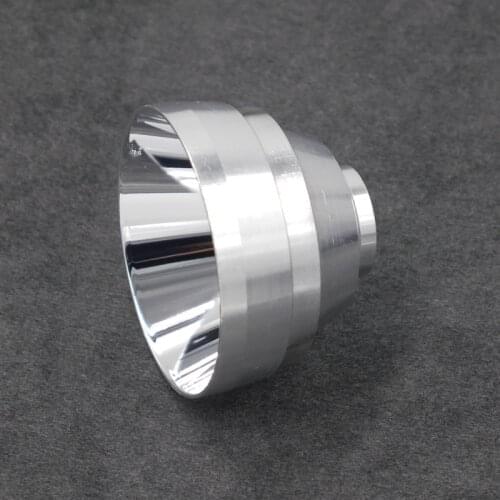 60.8mm(D) x 45.4mm(H) SMO Aluminum Reflector for CREE XRE Q5 XM-L T6 XM-L2 U3 U2 XP-L XPE LED