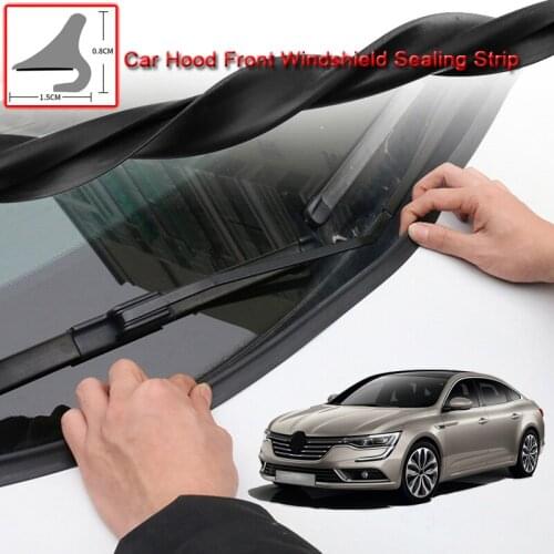 For Renault Talisman 2012-2020 Car Seal Strip Windshied Spoiler Filler Protect Edge Weatherstrip Strips Sticker Auto Accessories