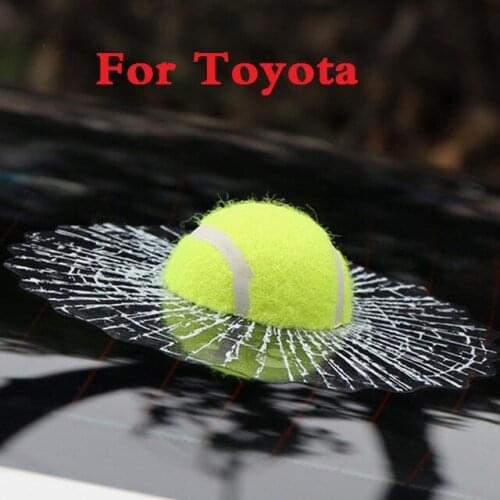 Car-Styling 3d Baseball Hit Tennis Window Auto Sticker For Toyota Corolla Rumion Corolla Runx Fj Cruiser Fortuner Gt86 Harrier