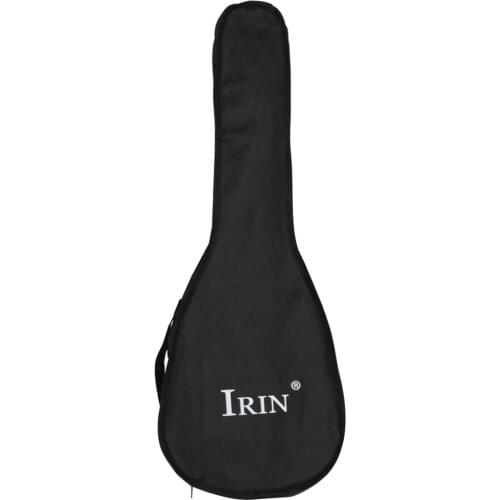 IRIN 21 23 26 Inch Black Portable Ukulele Bag Soft Case Monolayer Bag Single Shoulder Backpack Padded Black