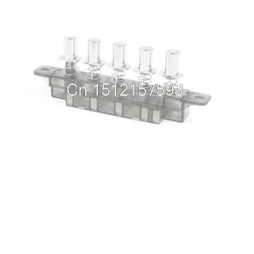 MQ165 3-Interlock 1-Reset 1-Latching 5 Keys Switch 250VAC 4A for Kitchen Hood