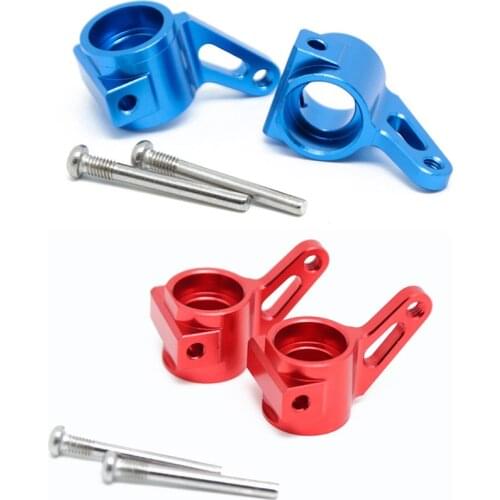 RC Aluminum Alloy Front Steering Cup Replace TRAXXAS Part 3736 Red Blue for 1/10 Traxxas Slash 2WD RC Car Upgrade Accessories