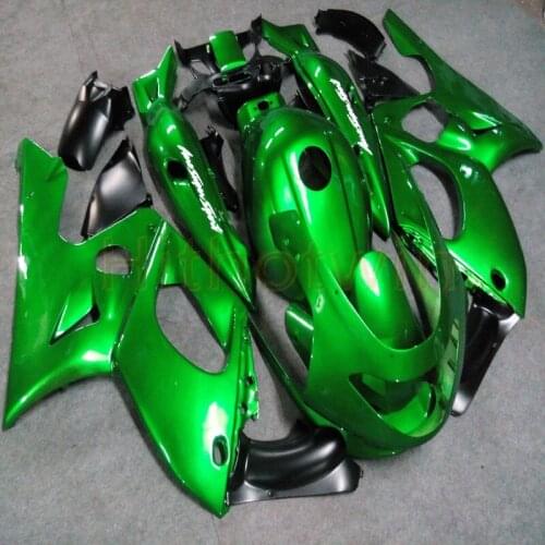 Motorcycle plastic cover for YZF600R 1997 1998 1999 2000 2001 2002 2003 2004 2005 2006 2007 ABS plastic Fairing kit green