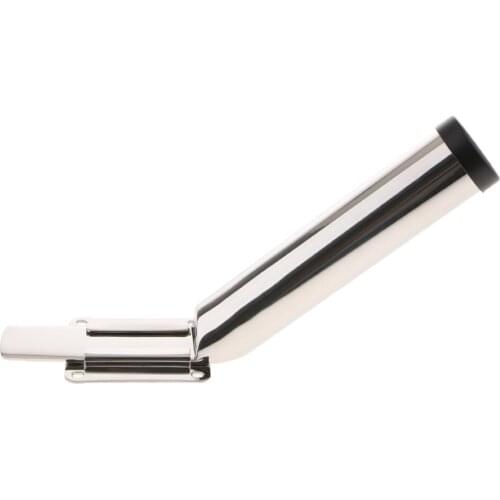 Marine-Grade Stainless Steel Slide Mount Removable Fishing Rod Holder,40mm Tube