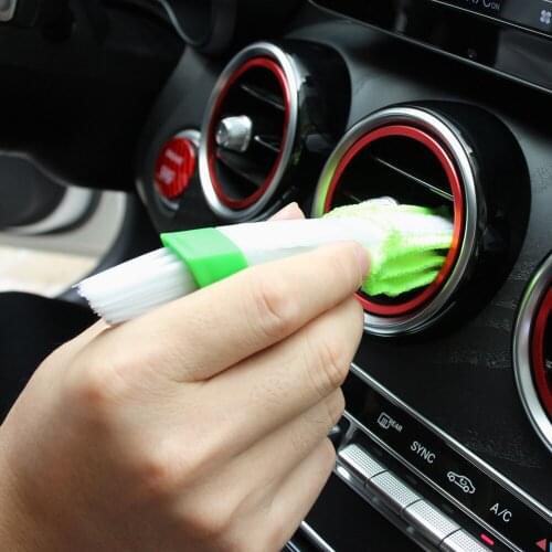 Car Air Conditioner Vent Slit Cleaner Brush for Lada Granta Largus Kalina 4*4 Priora 2110 for BMW E46 E60 E90 E91 E92 E93 F30