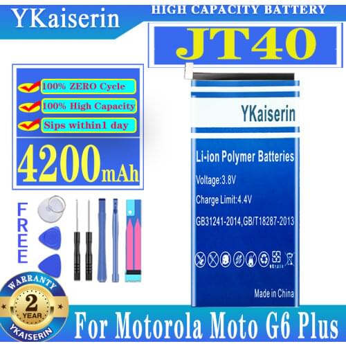 YKaiserin Motorola Moto G6 Batteries
