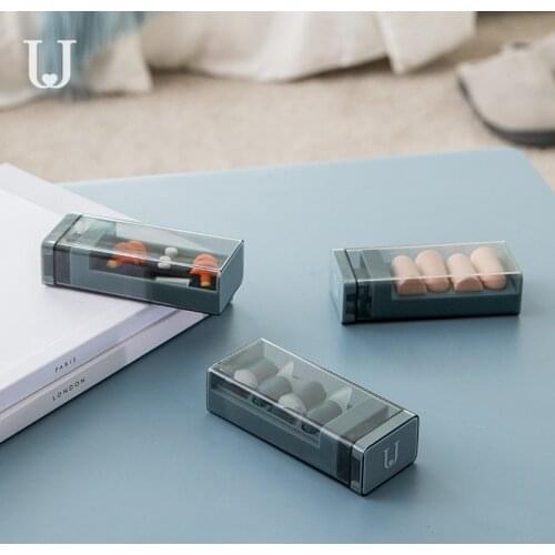 Youpin Jordan&Judy Soundproof Earplugs Mute Professional Noise Reduction Light Soft Silicone Sleeping foam Travel Earplugs