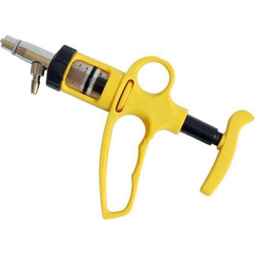 10 ml Continuous Feeder Gun Veterinary Potting Gun Adjustable Feeding for Cattle Sheep Goat Livestock Tool