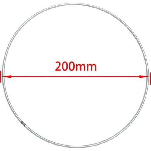 10pcs 35 45 100 200 400mm Round Iron Circle Dream Catcher Rings Supplies Metal Hoops Macrame Creations Ring for DIY Jewelry