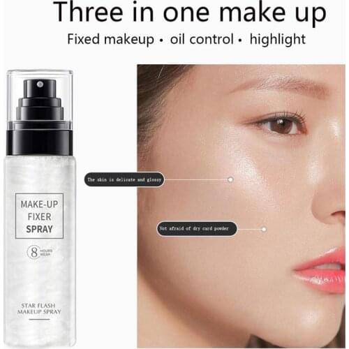 100ml Makeup Setting Spray Moisturizing Long Lasting Foundation Fixer make Up SprayMatte Finishing Setting Spray Cosmetic