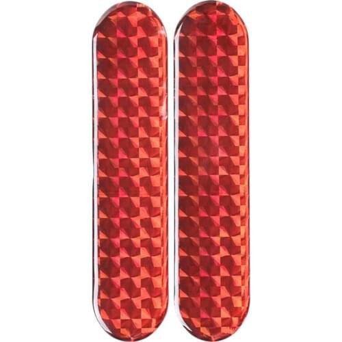 4 Colors Safety Mark 2pcs Car Door Sticker Decal Exterior Accessories Reflective Strips Car Reflective Stickers Car-styling Warn