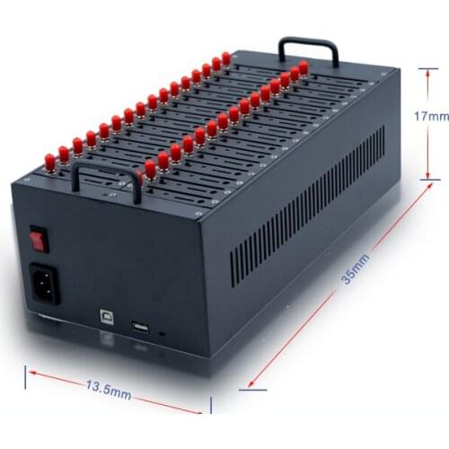32 port sms modem pool 3G WCDMA 900/2100MHZ bulk sms sending and receive, sms gate way