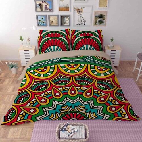 Bohemia National bedding set twin/full/queen size elephant/camel duvet cover bed sheet pościel sabanas pillow case free shipping