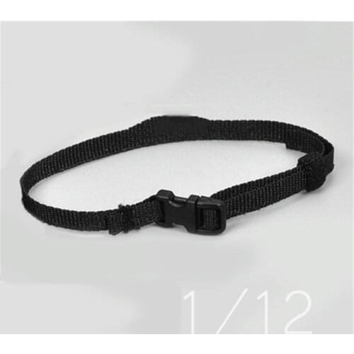 Big Sales 1/12th Black Fashion Waist Belt Model For Usual 6inch DAM Body Figures Accessories