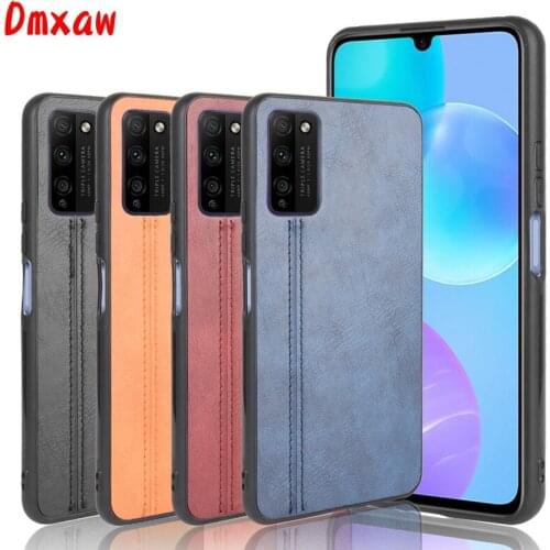 Casing For Huawei Honor 30 Play 4T Pro 30s 9A V30 9X 20 Pro 20i 10i 8X 8S Case Fashion Retro Car Line Leather Case Back Cover