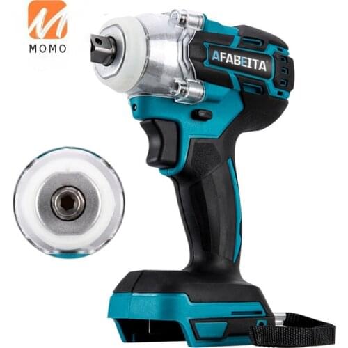 18V Electric Brushless Impact Wrench Cordless 1/2 Socket Dual Purpose Wrench Screwdriver Electric Drill Rechargeable Power Tool