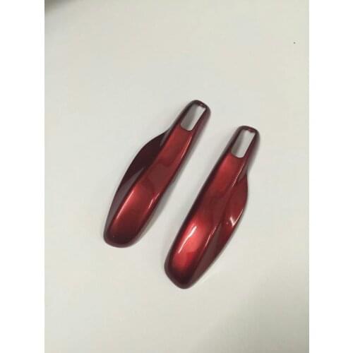 Gloss Metallic Red Hard Plastic Remote Key Protection Case For Porsche Cayman Cayenne Carrera 911 / 997 Panamera 970 Boxster 981