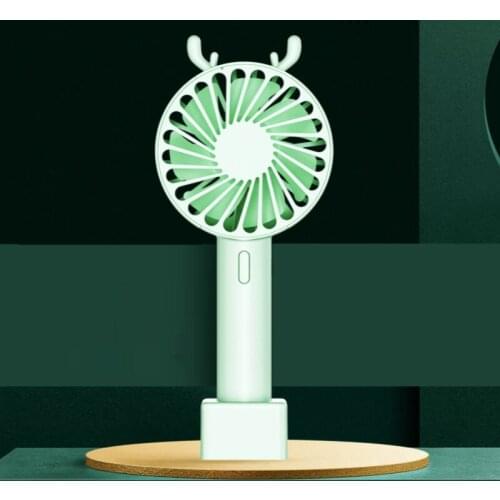 GY Handheld USB Small Fan Mini Rechargeable Portable Ultra-Quiet Small