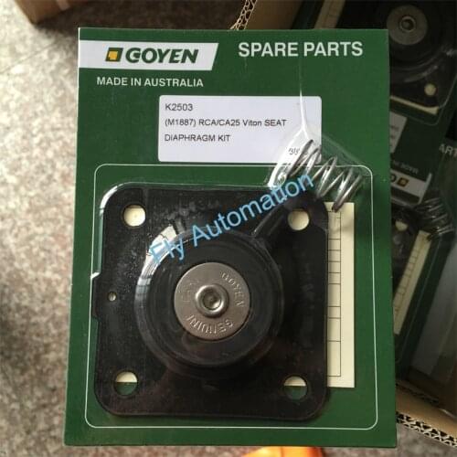 K2503 Viton Goyen Pulse Jet Valve Kit 1" CA25T CA25DD RCA25T Diaphragm repair kit