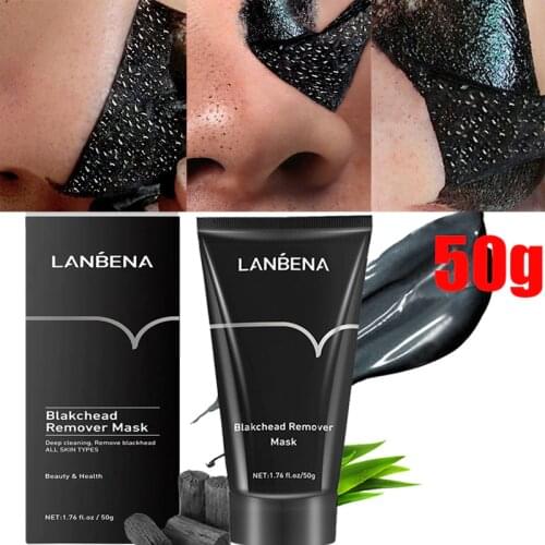 Blackhead Mask Remover Nose Black Mask Facial Care Mud Acne Treatment Mask Peel Off Pore Strip Peel Oil Control Mask Skin Care