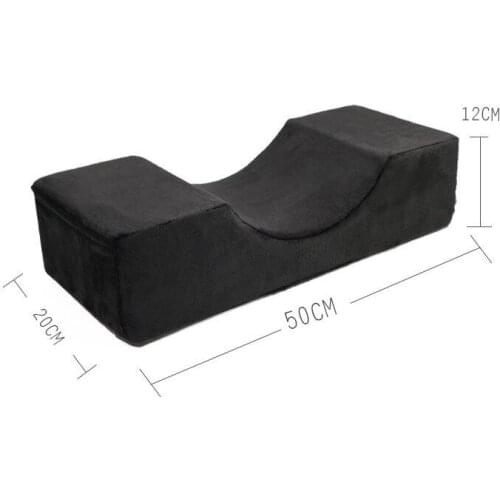 Professional Eyelash Extensionl Pillow, Pillow Stand Grafted Eyelashes Salon Use Memory Velvet pillow for eyelash extension