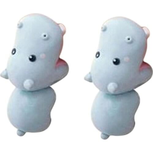 Animal Bite Earrings 3D Clay Earrings Fashion Simple Handmade Polymer Animal Earrings Suitable For Girls And Ladies