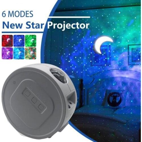 Waving Led Night Light Star Night Light Light-Decor Projector Smart Star Projector Starry Sky Projector Colorful Night Light