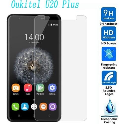2pcs Ultra-thin Tempered Glass for Oukitel K6000 U20 Plus U16 U7 Max smartphone mobile Screen Protector Screen Cover