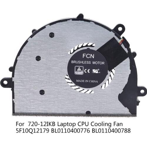 Laptop CPU Cooling Fan for Yoga 720-12IKB 5F10Q12179 BL0110400776 BL0110400788 667F