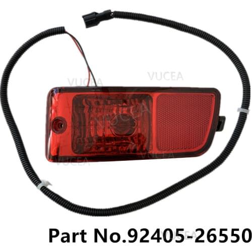 Rear left fog lamp bumper anti fog lamp For Hyundai 2004 2005 Santa fe 9240526550 92405 26550 92405-26550