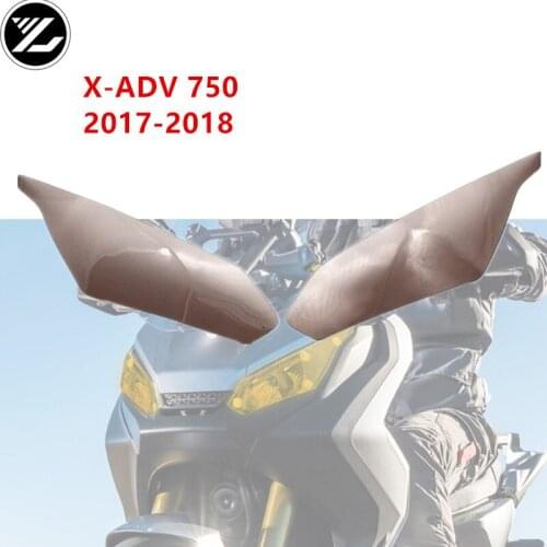 For HONDA X-ADV750 2017 2018 2019 Motorcycle Headlight Protection Cover Headlight Screen Lens Protective Cover Fit