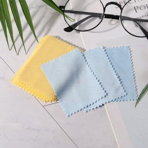 100 Pcs/Pack Glasses Cloth Lens Cleaner Dust Remover Portable Wipes Non-woven Fabric Phone Computer Screen Accessories