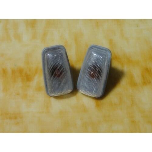 2 Pcs/Pair Side marker lamps fender Lights Turn Signals for Peugeot 406