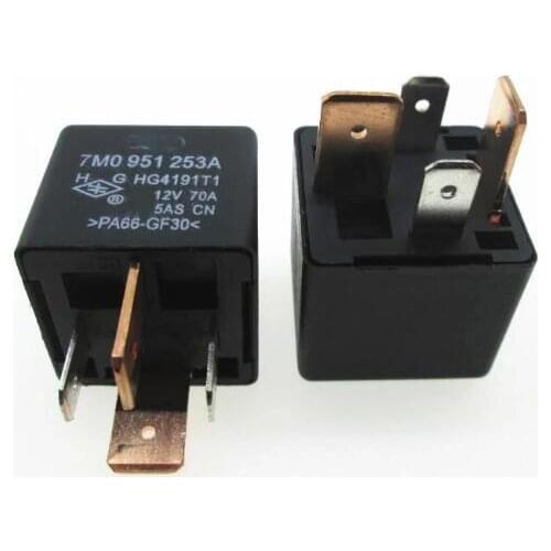 7M0951253A 7M0 951 253 A Multifunction Purpose Relay 4 Pin For Bora Caddy Golf Passat Tiguan A4 A6