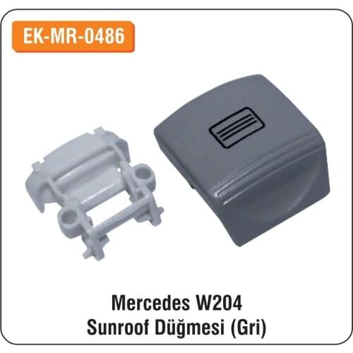 ALTEC Mercedes W204 For Sunroof Switch Button (GRAY) EK-MR-0486