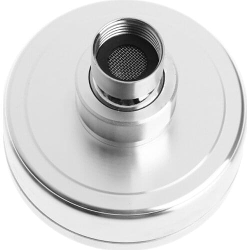 Aluminum Space Pressurized Shower Head 3.2inch Nozzle Bathroom Hotel Sprinkler #0604