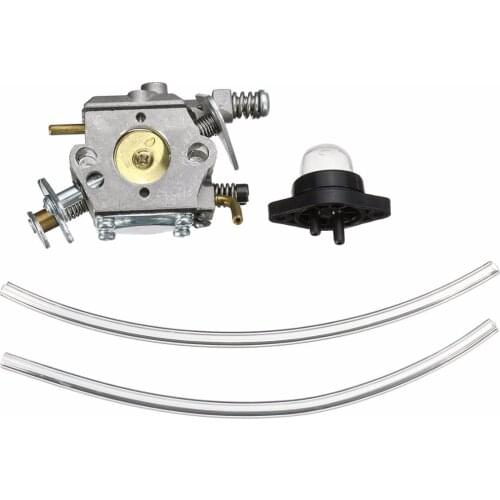 Carburetor Carb For Chainsaw Walbro WT-89 891 20 324 391 W/ Oil Cup & Fuel Lines