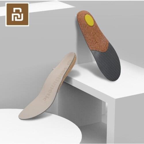 Youpin Xinmai Softwood Insole For Leather Shoes Sneakers Delicate Skin-friendly Sweat-absorbent and Dry Insoles