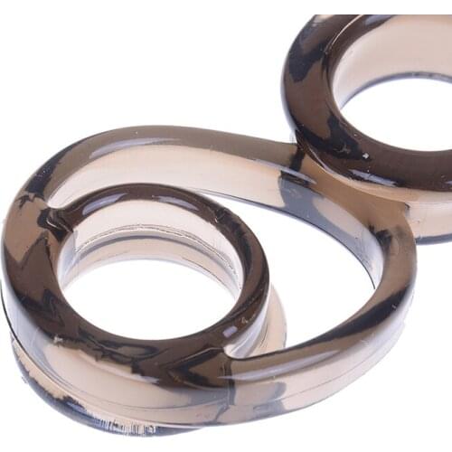 Soft Male Dildo Scrotal Bound Penis Rings Scrotum Binding Chastity Device Lock Sperm Cock Ring Sex Toy For Men Delay Ejaculation